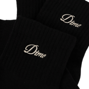 Paquet de 2 Paires de Chaussettes Longues - Noir