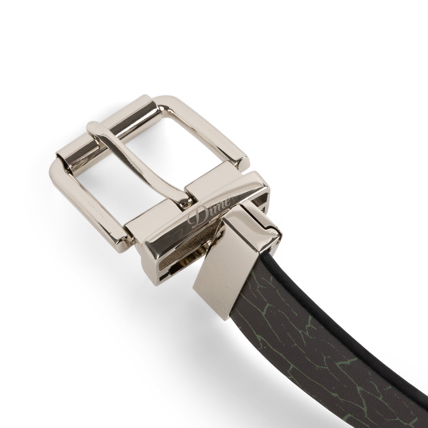 Reversible Leather Belt - Black/Black