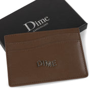 Leather Cardholder - Brown
