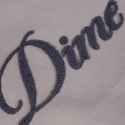 Sac fourre-tout en chenille cursive - Béton