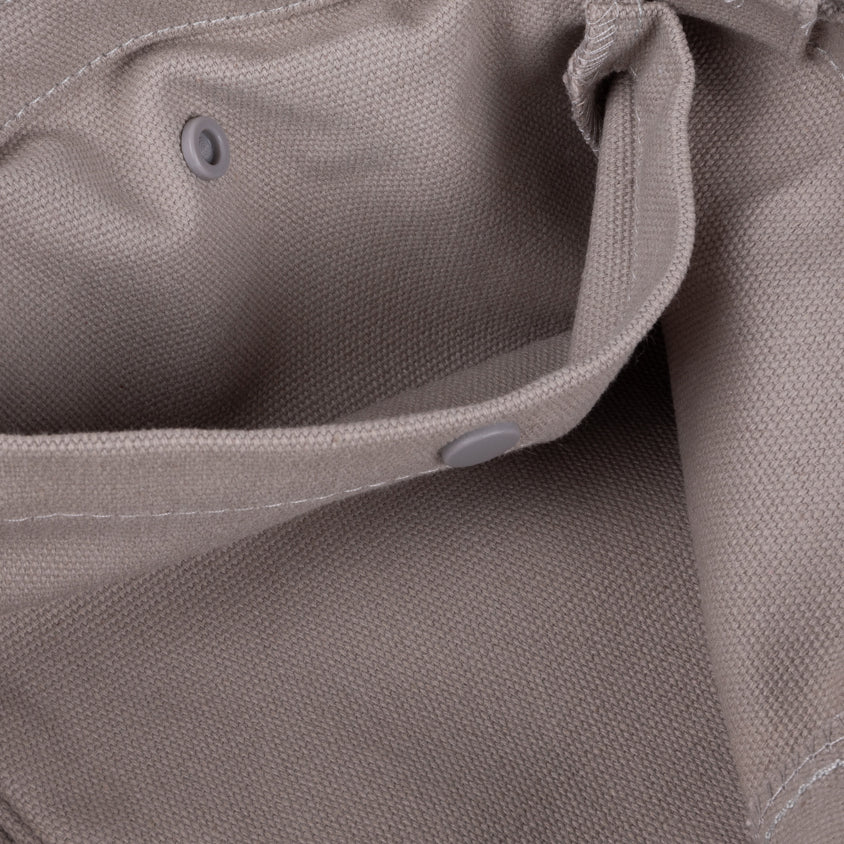 Sac fourre-tout en chenille cursive - Béton