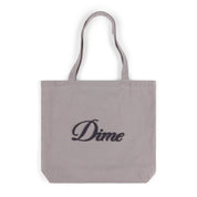 Sac fourre-tout en chenille cursive - Béton