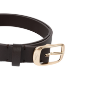 Ceinture en Cuir Dress - Brun