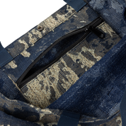 Distressed Messenger Bag - Military Camo