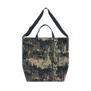 Distressed Messenger Bag - Military Camo