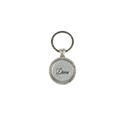 Iced Out Porte-Clés - Argent