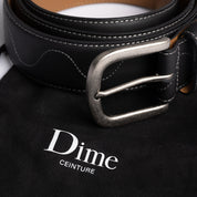 Desert Ceinture en Cuir - Noir