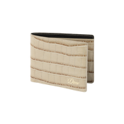 Croc Portefeuille Pliant - Fauve