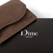 Portefeuille en Cuir avec Chaîne - Marron