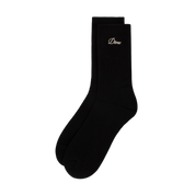 Two Pack Crew Socks - Black