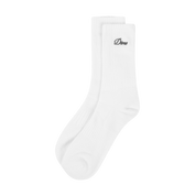 Two Pack Crew Socks - White