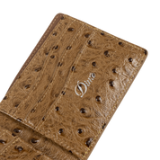 Fauxstrich Wallet - Coffee