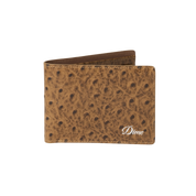 Fauxstrich Wallet - Coffee