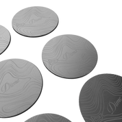 Topo Sous-verre - Inox