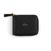 Cursive Portefeuille Zippé - Noir