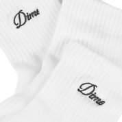 Two Pack Ankle Socks - White