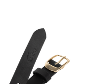 Dress Leather Belt - Black