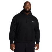 Fleece Pullover Skate Sweat à Capuche - Noir/Blanc