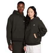 Fleece Sweat à Capuche Skate - Séquoia/Blanc