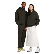 Fleece Sweat à Capuche Skate - Séquoia/Blanc