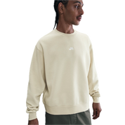Fleece Skate Crew - Lite Khaki/White