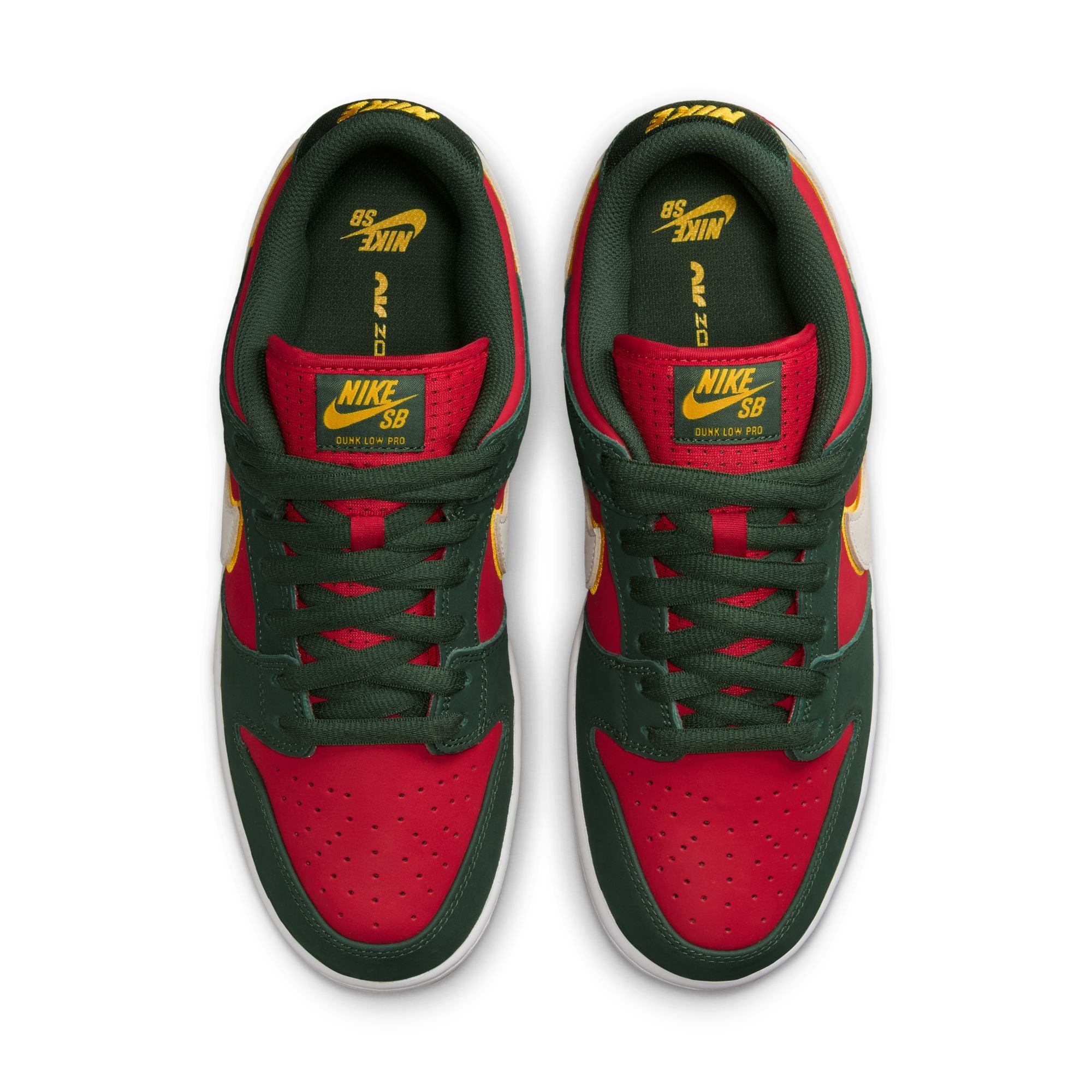 Dunk Low - " Seattle Supersonics" Fir/Fire Red