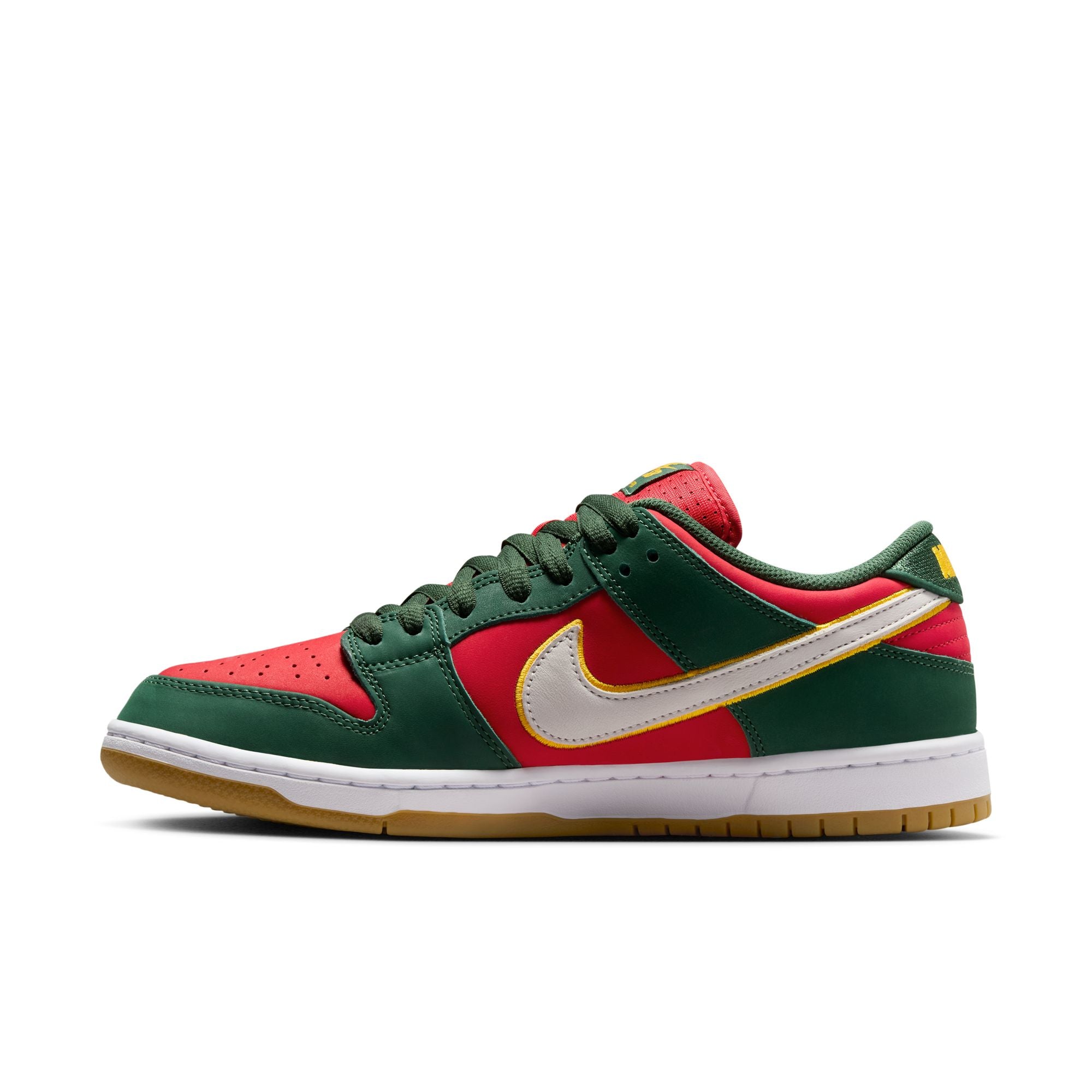 Dunk Low - " Seattle Supersonics" Fir/Fire Red