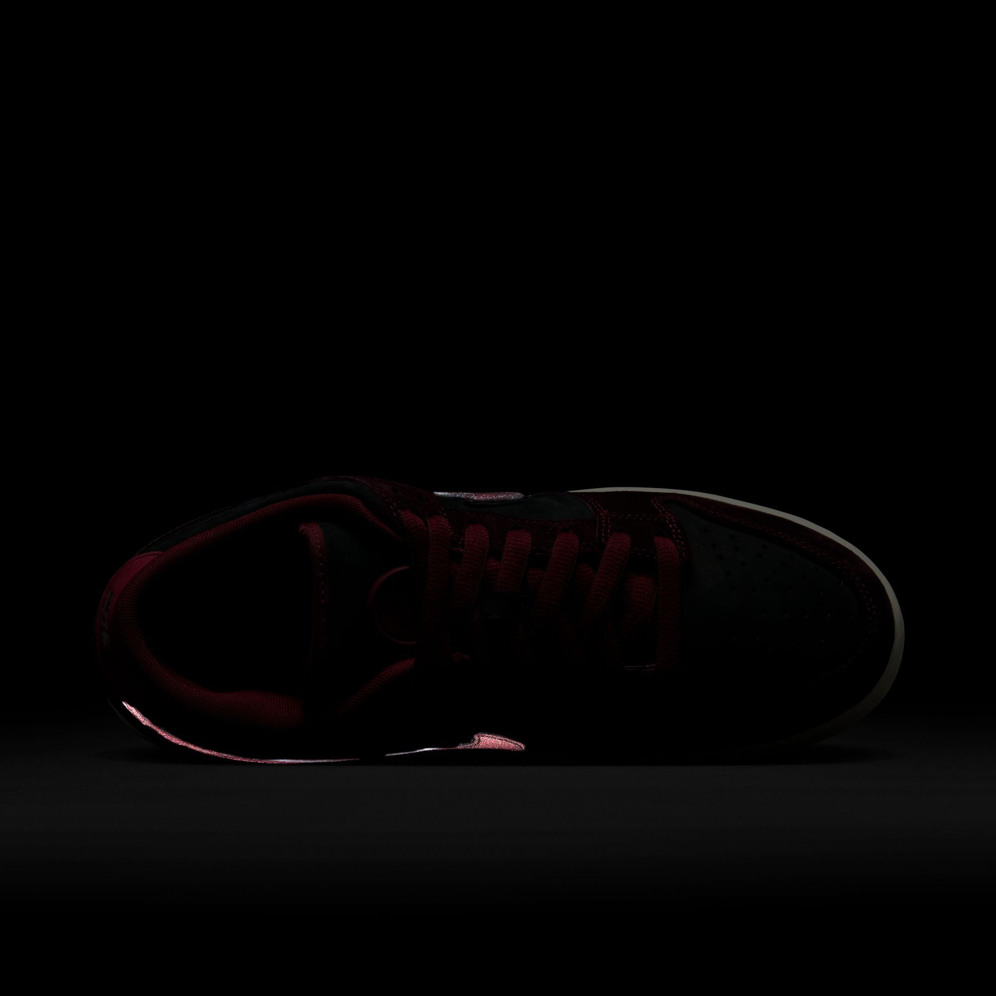 Dunk Low Pro x Riot Skateshop - Mahogany/Dark Beetroot/Team Red