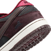 Dunk Low Pro x Riot Skateshop - Mahogany/Dark Beetroot/Team Red