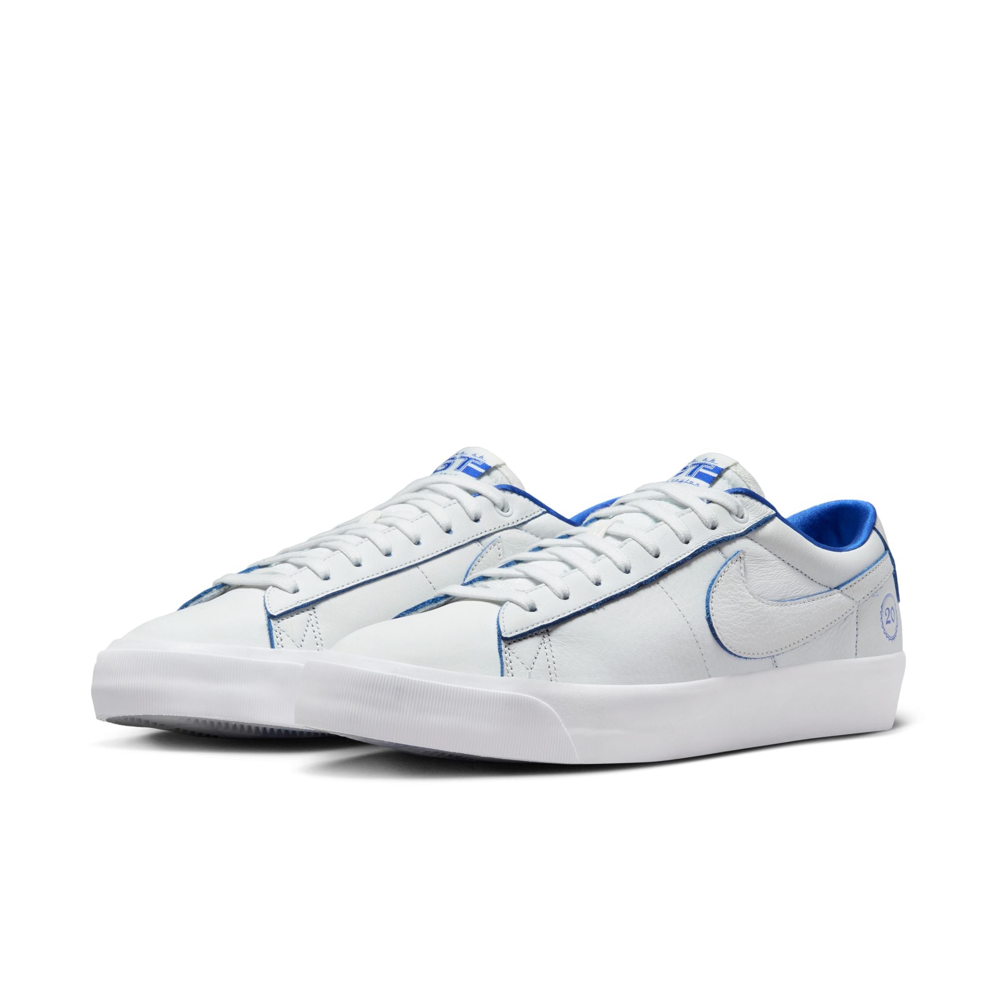 Blazer Low Pro GT Premium - Blanc Sommet/Blanc Sommet/Blanc/Royal Jeu