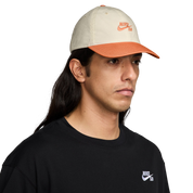 Club Unstructured Skate Cap - Coconut Milk/Orange Frost/Orange Frost