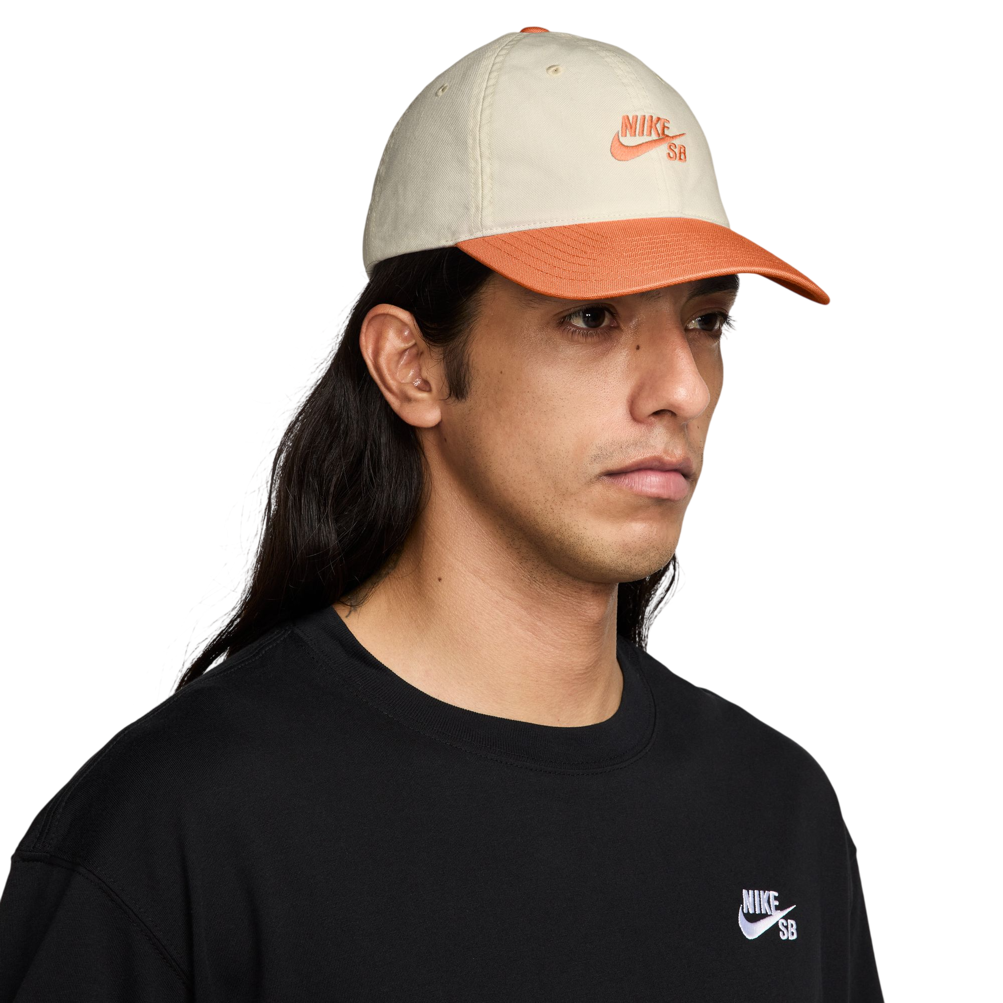 Club Unstructured Skate Cap - Coconut Milk/Orange Frost/Orange Frost