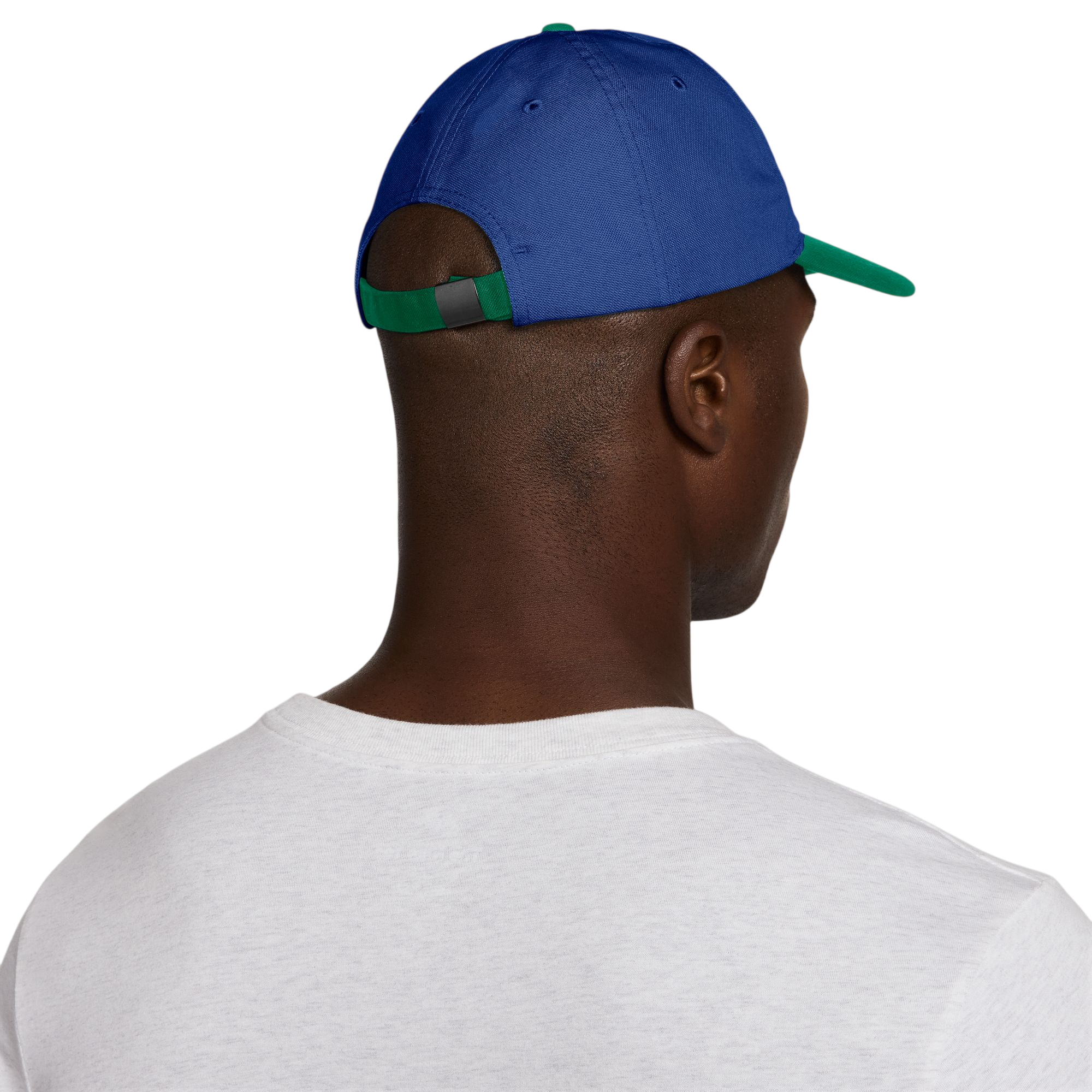 Club Unstructured Skate Cap - Game Royal/Malachite/White
