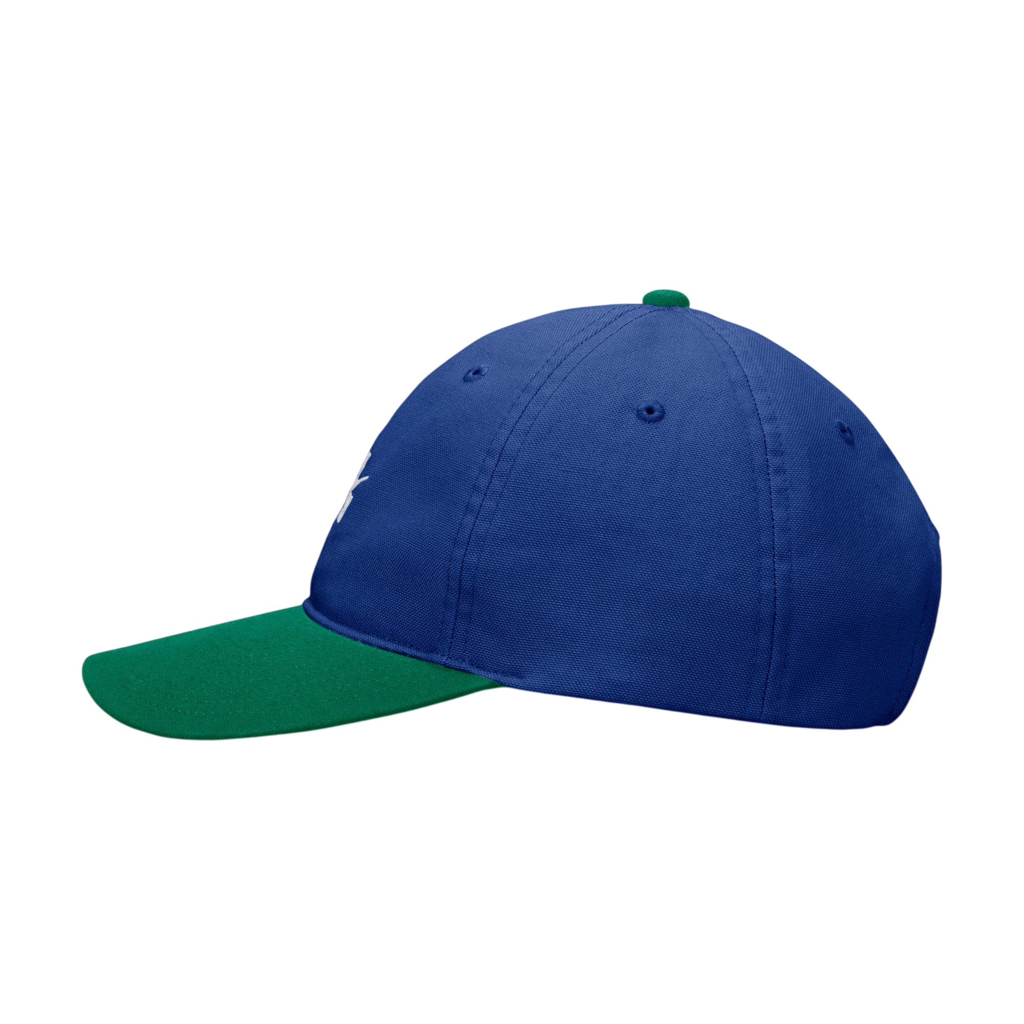 Club Unstructured Skate Cap - Game Royal/Malachite/White