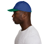 Club Unstructured Skate Cap - Game Royal/Malachite/White