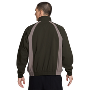 Full-Zip Veste de Skate Tissée - Séquoia/Cave Stone/Blanc