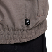 Full-Zip Veste de Skate Tissée - Séquoia/Cave Stone/Blanc