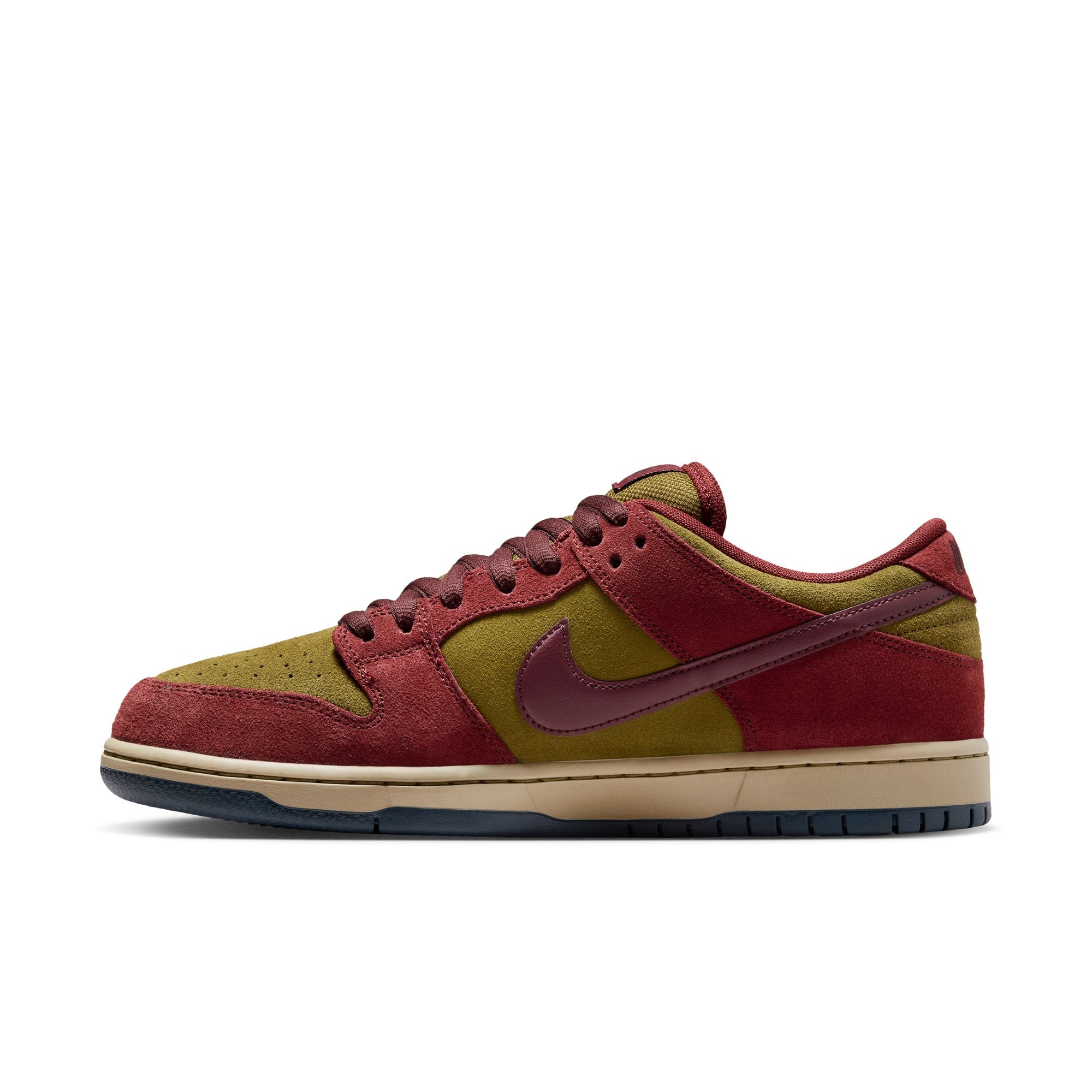 Dunk Low Pro - Dark Team Red/Burgundy Crush/Olive Flak