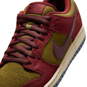 Dunk Low Pro - Dark Team Red/Burgundy Crush/Olive Flak