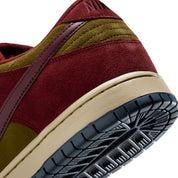 Dunk Low Pro - Dark Team Red/Burgundy Crush/Olive Flak