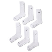 Chaussettes Crew Everyday Elevated (Paquet de 6 Paires) - Blanc/Noir
