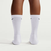 Chaussettes Crew Everyday Elevated (Paquet de 6 Paires) - Blanc/Noir
