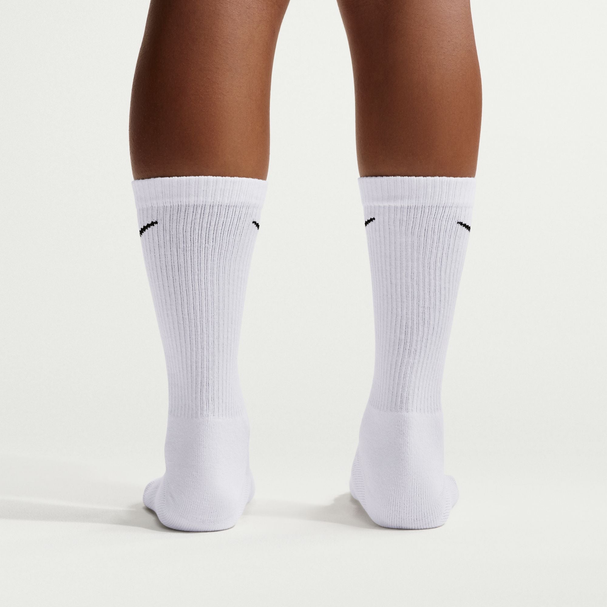 Chaussettes Crew Everyday Elevated (Paquet de 6 Paires) - Blanc/Noir
