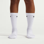 Chaussettes Crew Everyday Elevated (Paquet de 6 Paires) - Blanc/Noir
