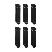 Everyday Elevated Crew Socks (6 Pairs) - Black/White