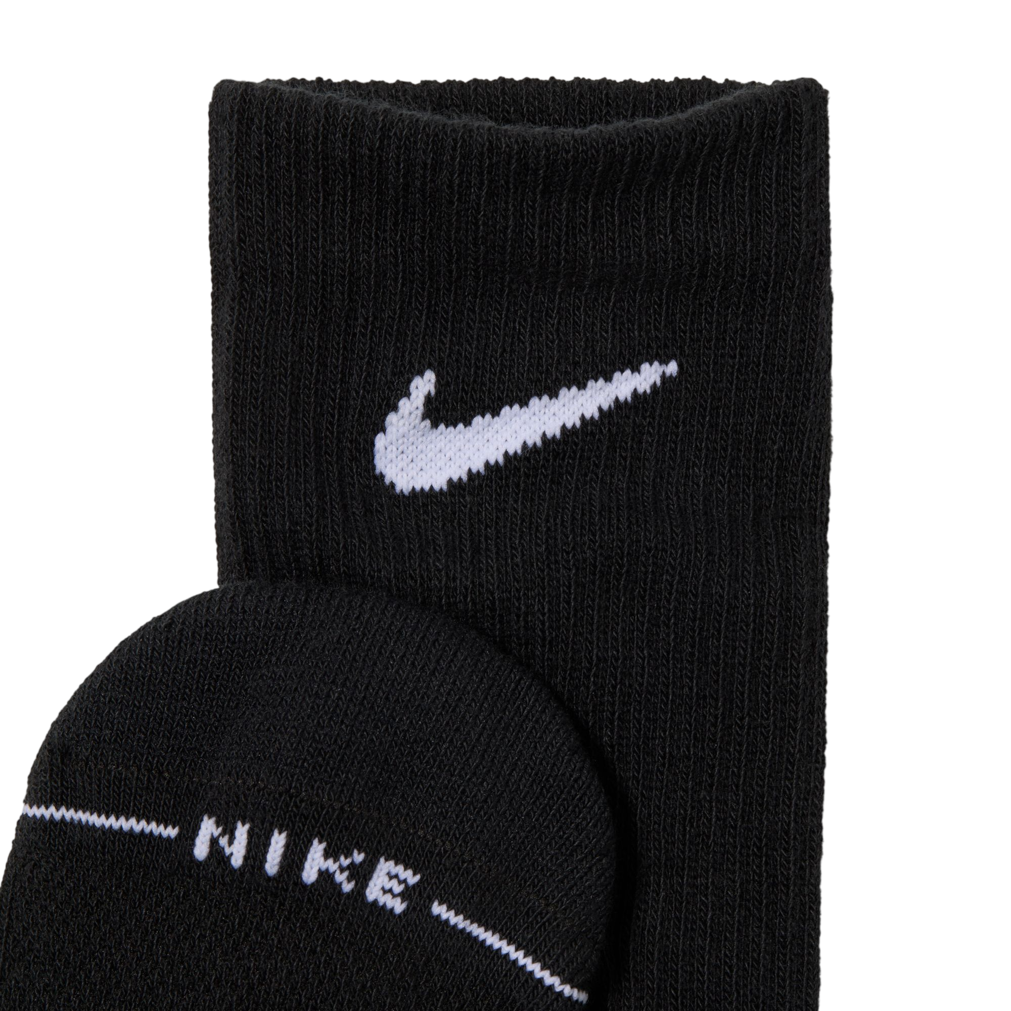 Everyday Elevated Crew Socks (6 Pairs) - Black/White
