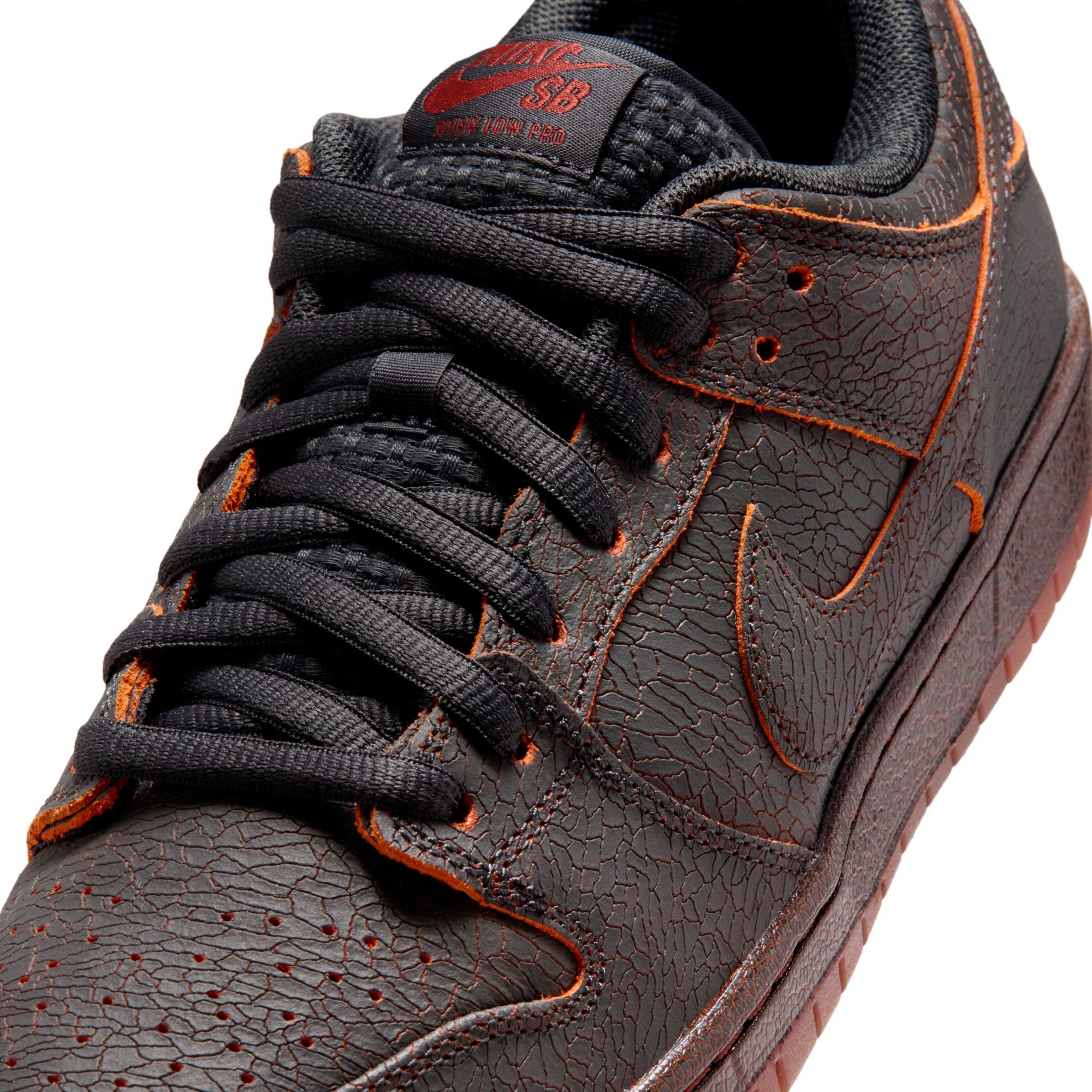Dunk Low Pro Premium "Krampus" - Dark Smoke Grey/Campfire Orange-Black