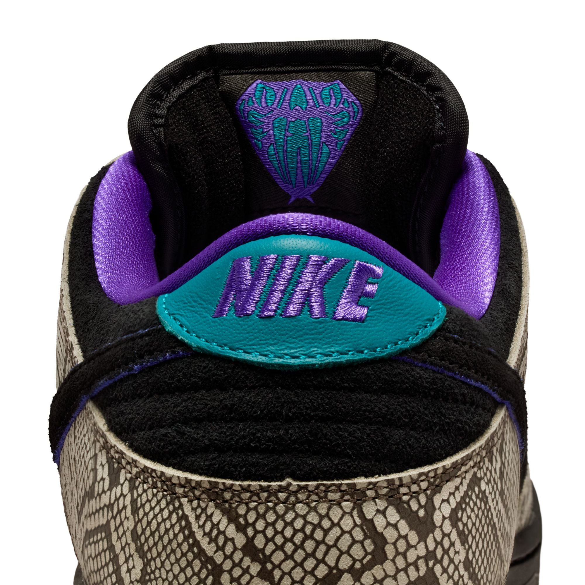 Dunk Low x Dashawn Jordan "Copperhead" - String/Noir-Épinette Vive-Violet Intense