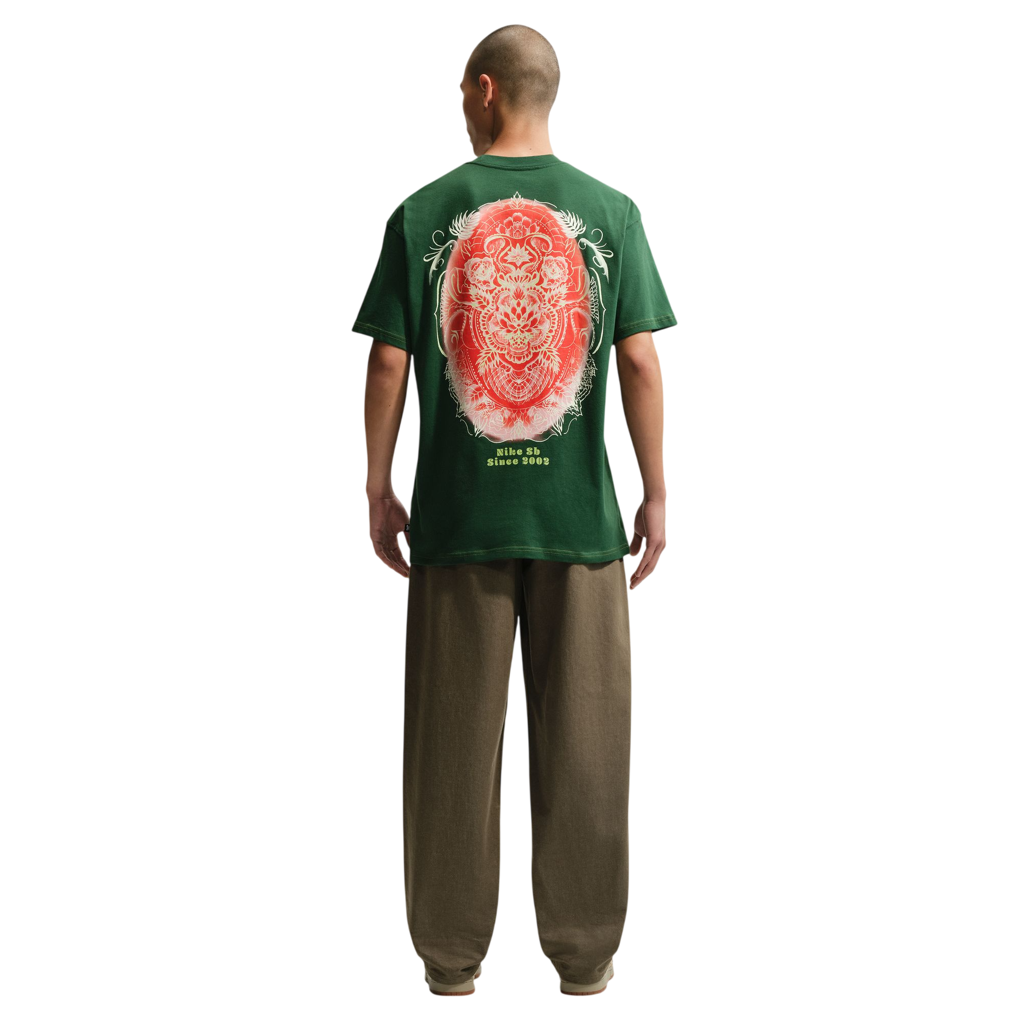 "Som Tum" Skate T-Shirt - Gorge Green