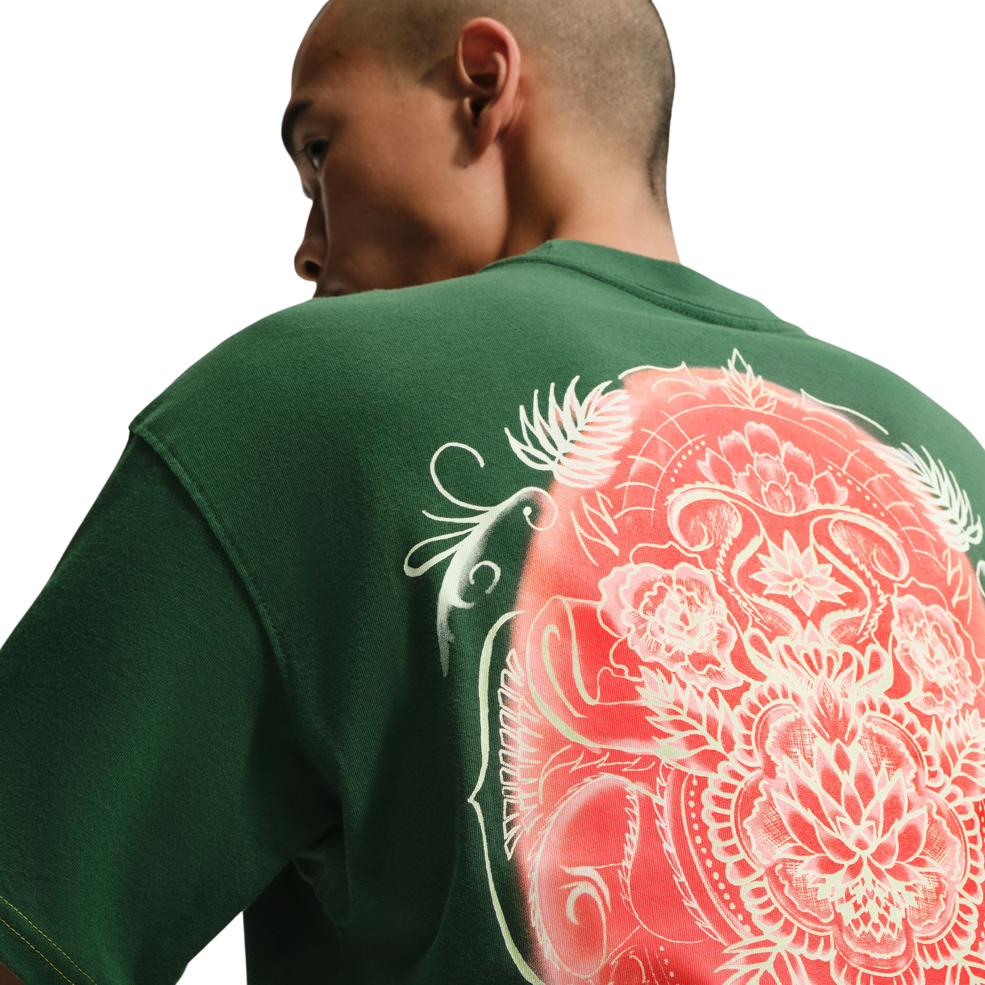 "Som Tum" Skate T-Shirt - Gorge Green